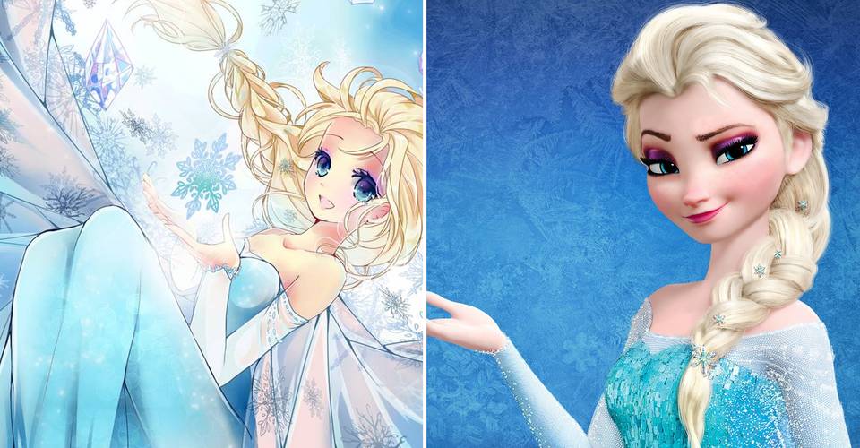 10 Disney Princesses Reimagined As Anime Characters Cbr 10 Disney Princesses Reimagined As Anime Characters Cbr