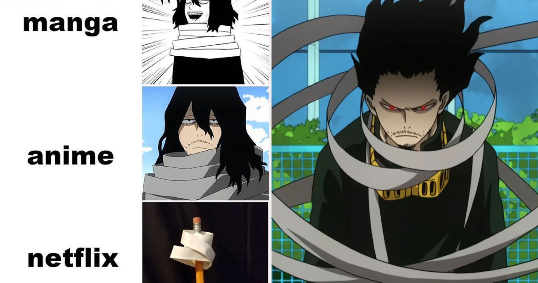 My Hero Academia 10 Hilarious Eraserhead Memes That Are Too Funny