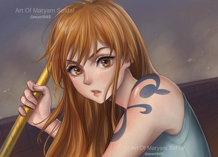 Nami Piece Fan Art Nami One Piece Characters / She is officially the