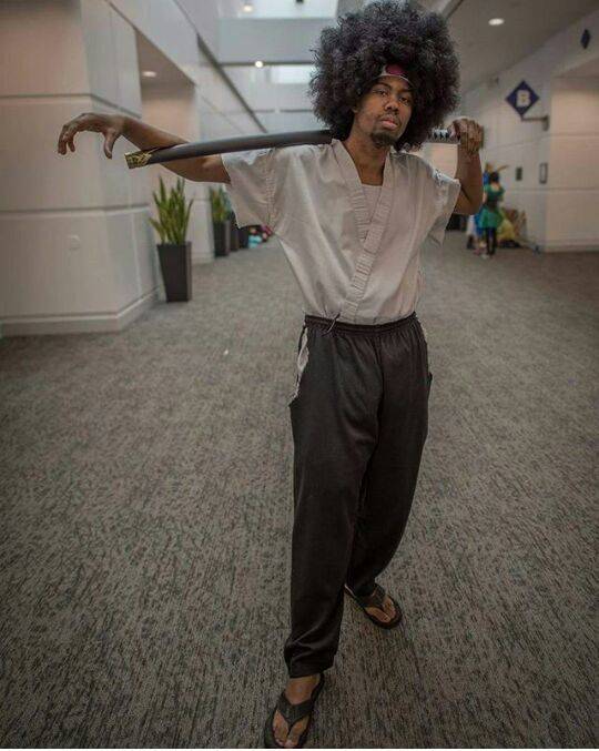 10 Of The Coolest Afro Samurai Cosplay Cbr 10 Of The Coolest Afro Samurai Cosplay Cbr