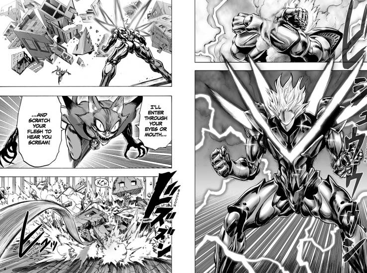 One Punch Man Features A Super Saiyan Homage Kanzenshuu