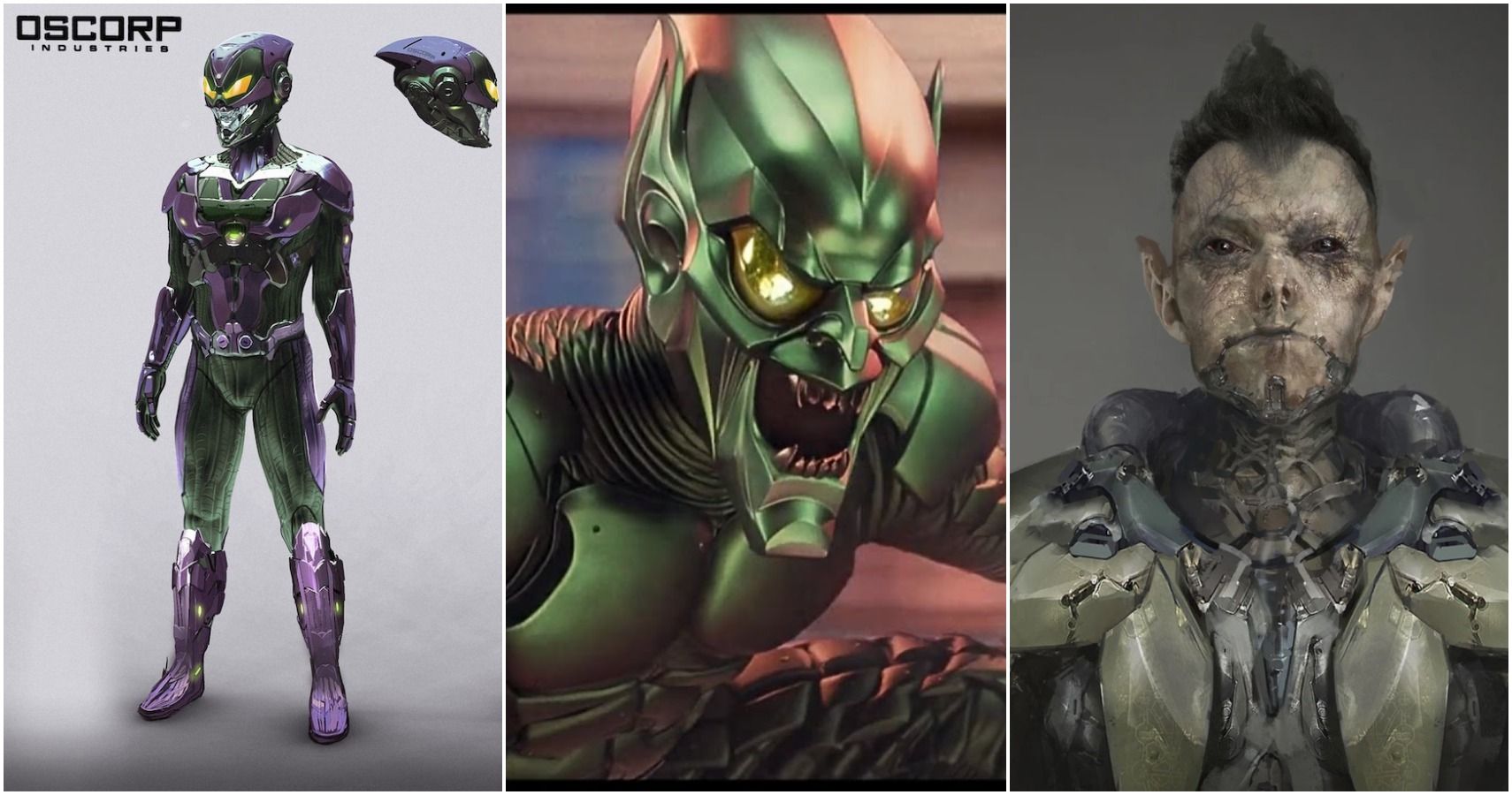 10 Pieces Of Green Goblin Concept Art That Would Make. source: static3.cbri...