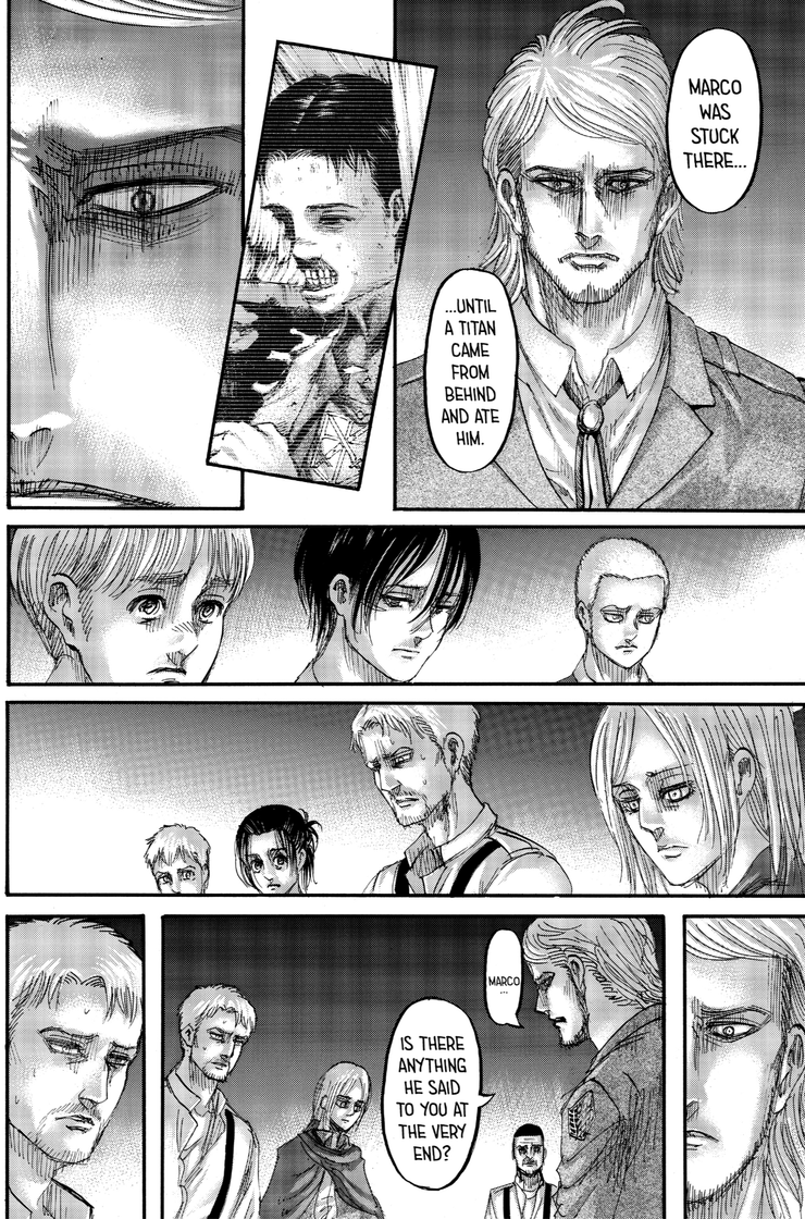 Attack On Titan Jean Finally Gets His Bloody Revenge For Marco S