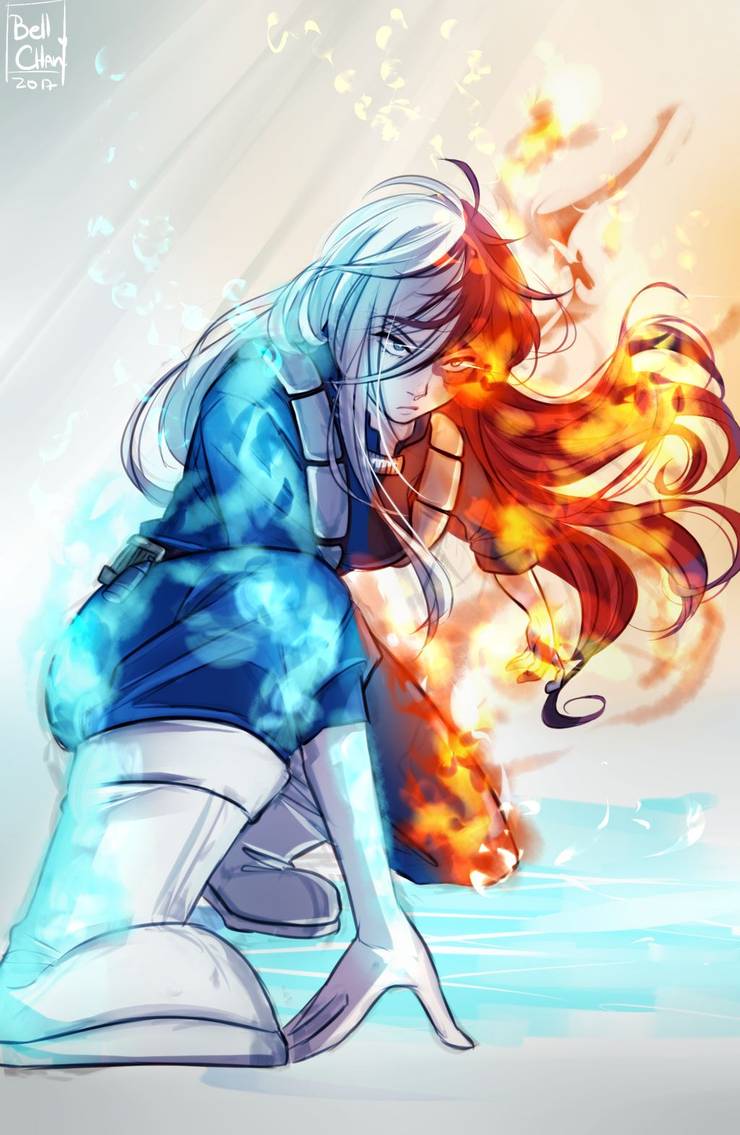 My Hero Academia 10 Amazing Pieces Of Shoto Todoroki Fan Art You Need To See