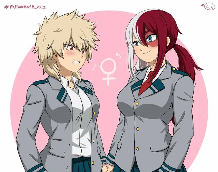 10 Awesome Pieces Of My Hero Academia Genderbend Fan Art Cbr