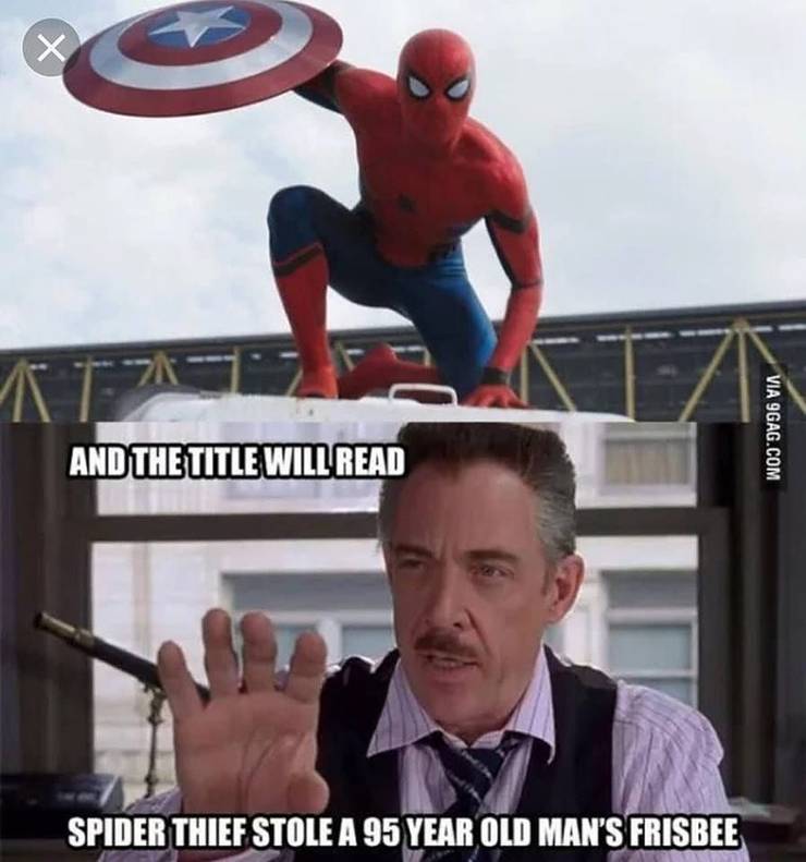 Spongebob Laughing At Crying Peter Parker Inappropriate Timing