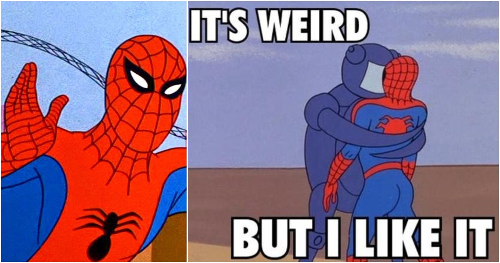 Spider Man 10 Funniest Memes About The 60s Show That Make Us Cry Laugh Meme cryin...
