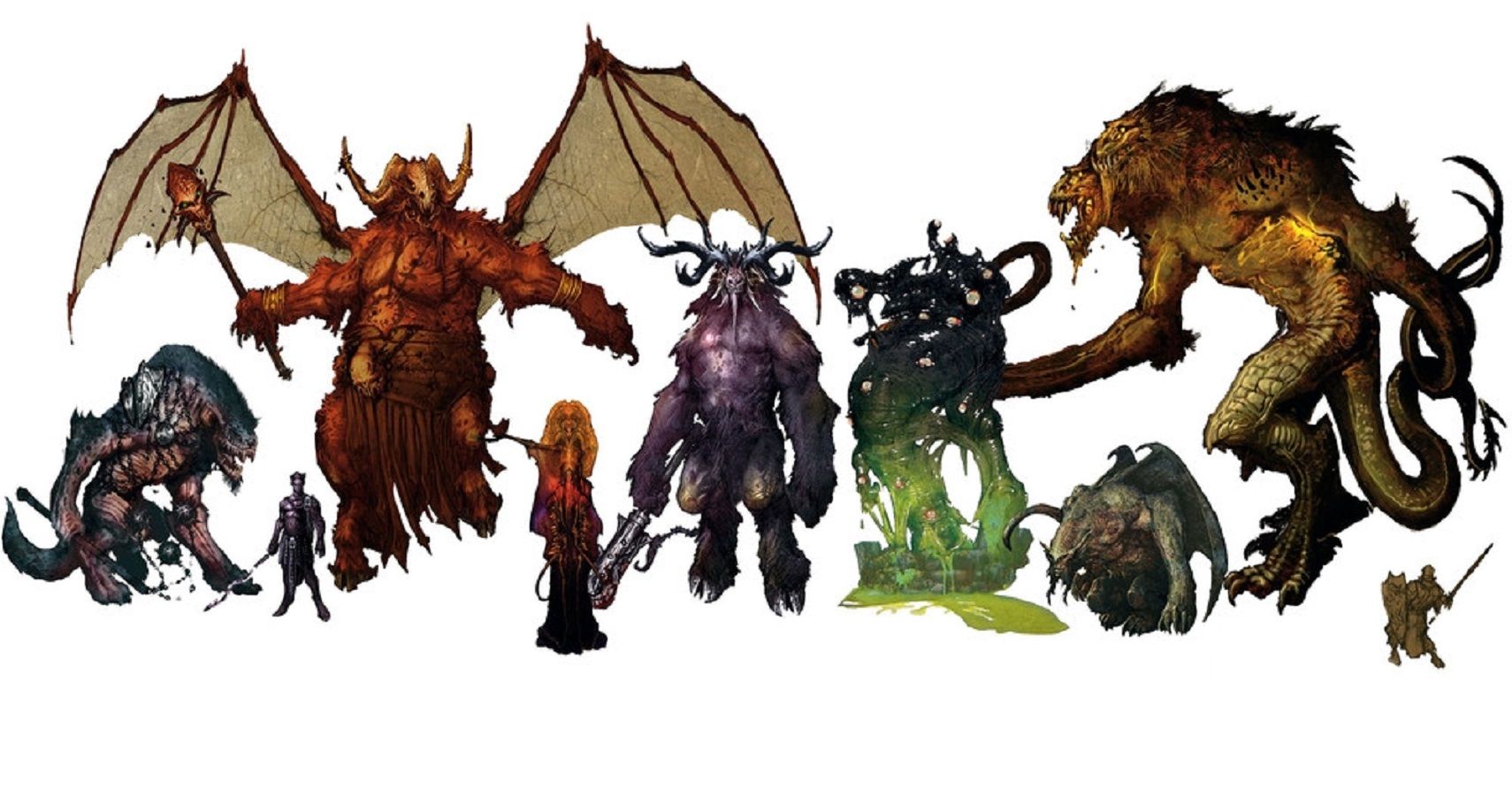 demons lots of demons d d dungeons and dragons dnd dragons.