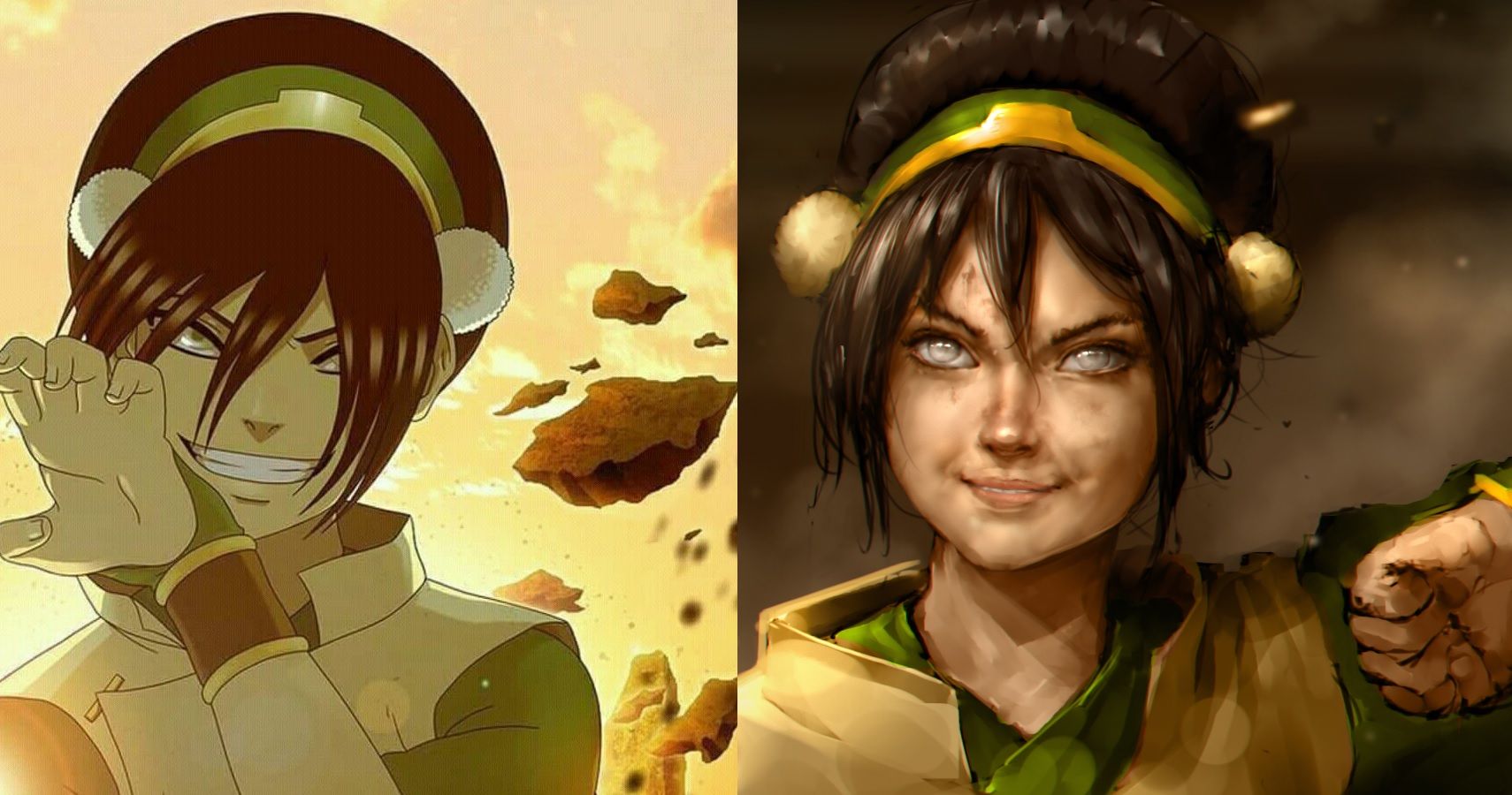 Toph And Aang Love Story.