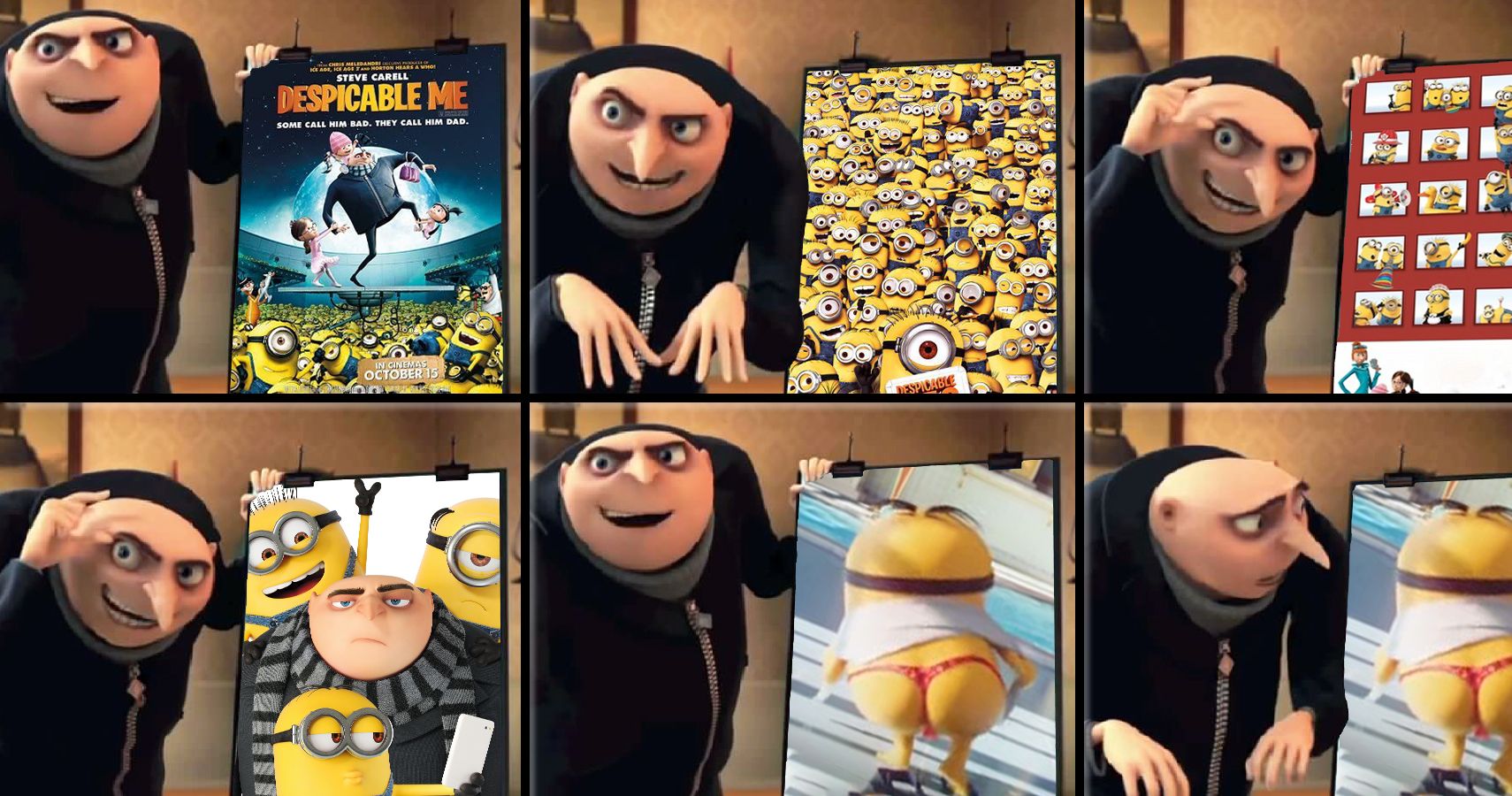 Illumination Every Despicable Me Poster Ranked Cbr
