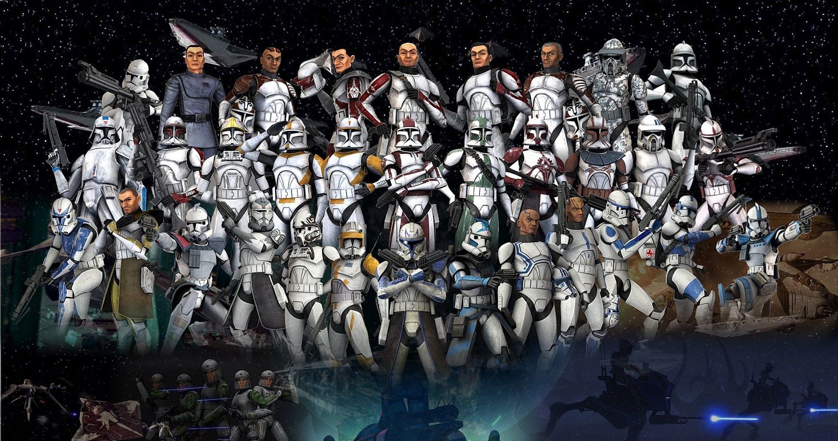 Star Wars Top 15 Most Skilled Clone Troopers Cbr