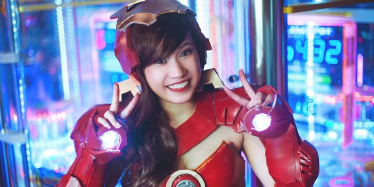Genderbend Iron Man by Risa Chan Cropped