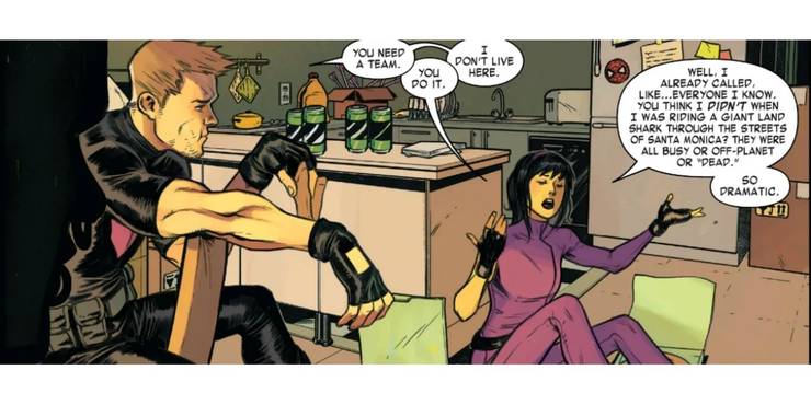 Kate Bishop: Lingering Questions About Hawkeye's Prodigy Only Comic Books Can Answer 5 Kate Bishop So Dramatic.jpg?q=50&fit=crop&w=740&h=370&dpr=1