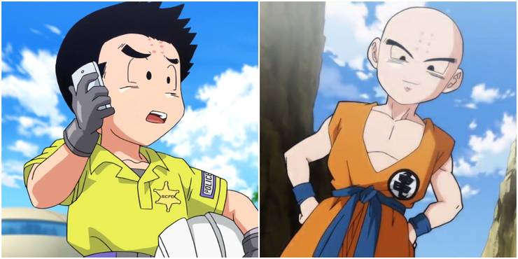 picture Krillin With Hair And Mustache krillin with hair