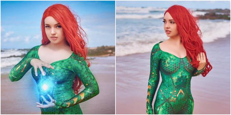 8 Stunning Cosplayers That look Just Like Mera From DC Universe. 10 Mera by Cammquin