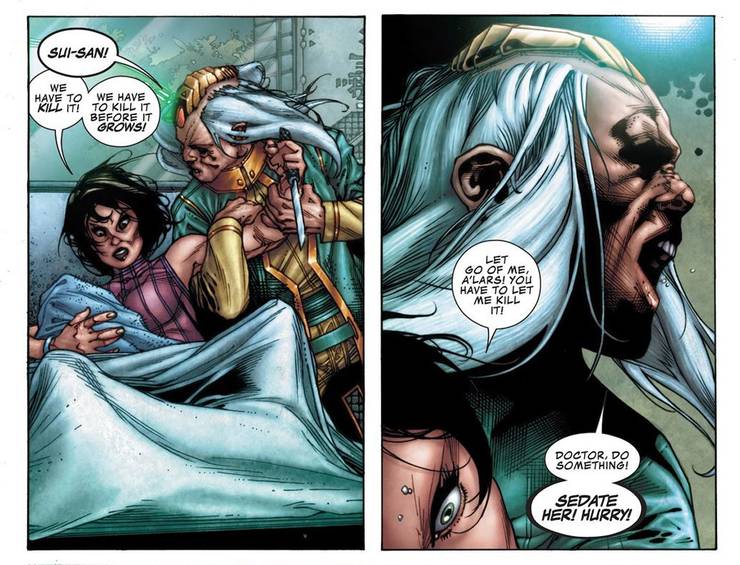 Thanos Anatomy: 5 Weird Facts About His Body 8 Thanos' mother