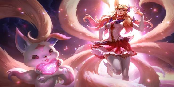 Female Most Attractive League Of Legends Champions 92 League Of Legends Star Guardian Ahri