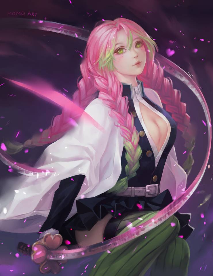 Demon Slayer 10 Must See Pieces Of Mitsuri Kanroji Fan Art Cbr Demon Slayer 10 Must See Pieces Of Mitsuri Kanroji Fan Art Cbr