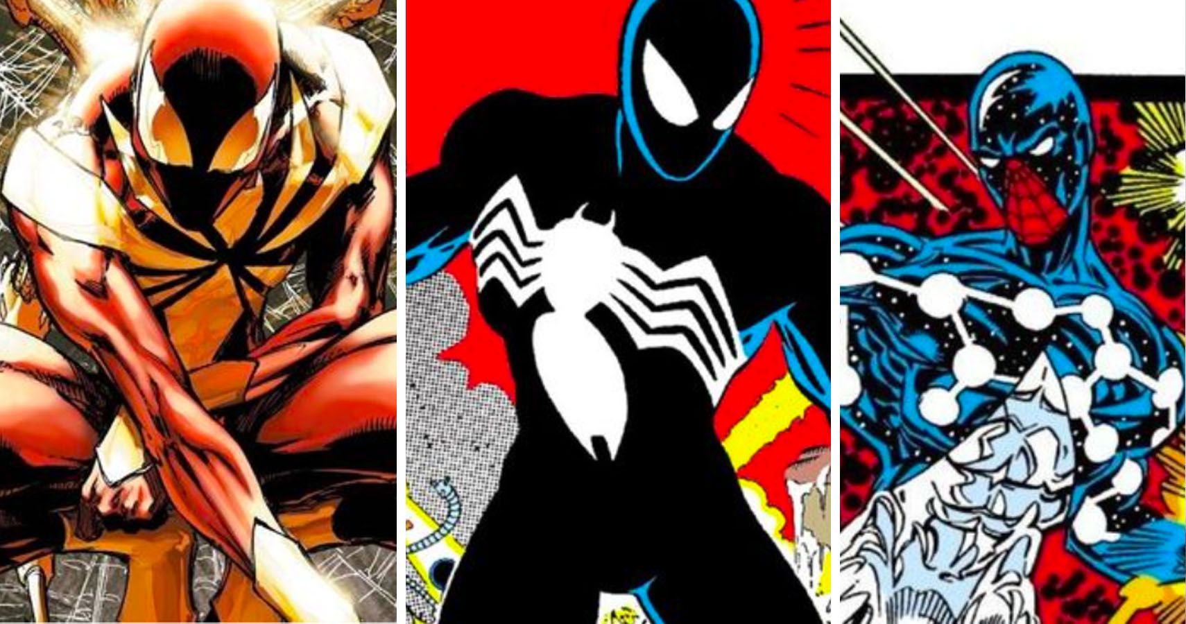 different versions of spider man