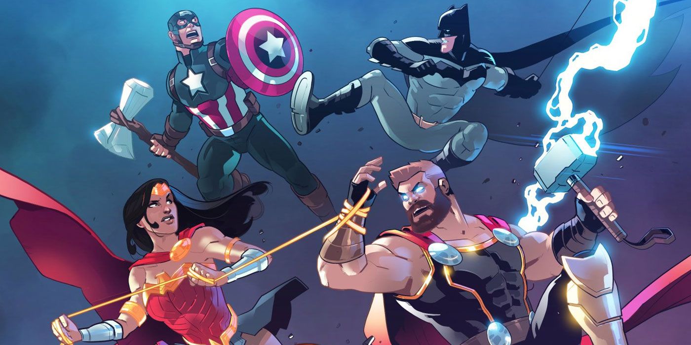 Justice League Power Rangers Artist Is Drawing His Own Marvel Vs Dc Comic