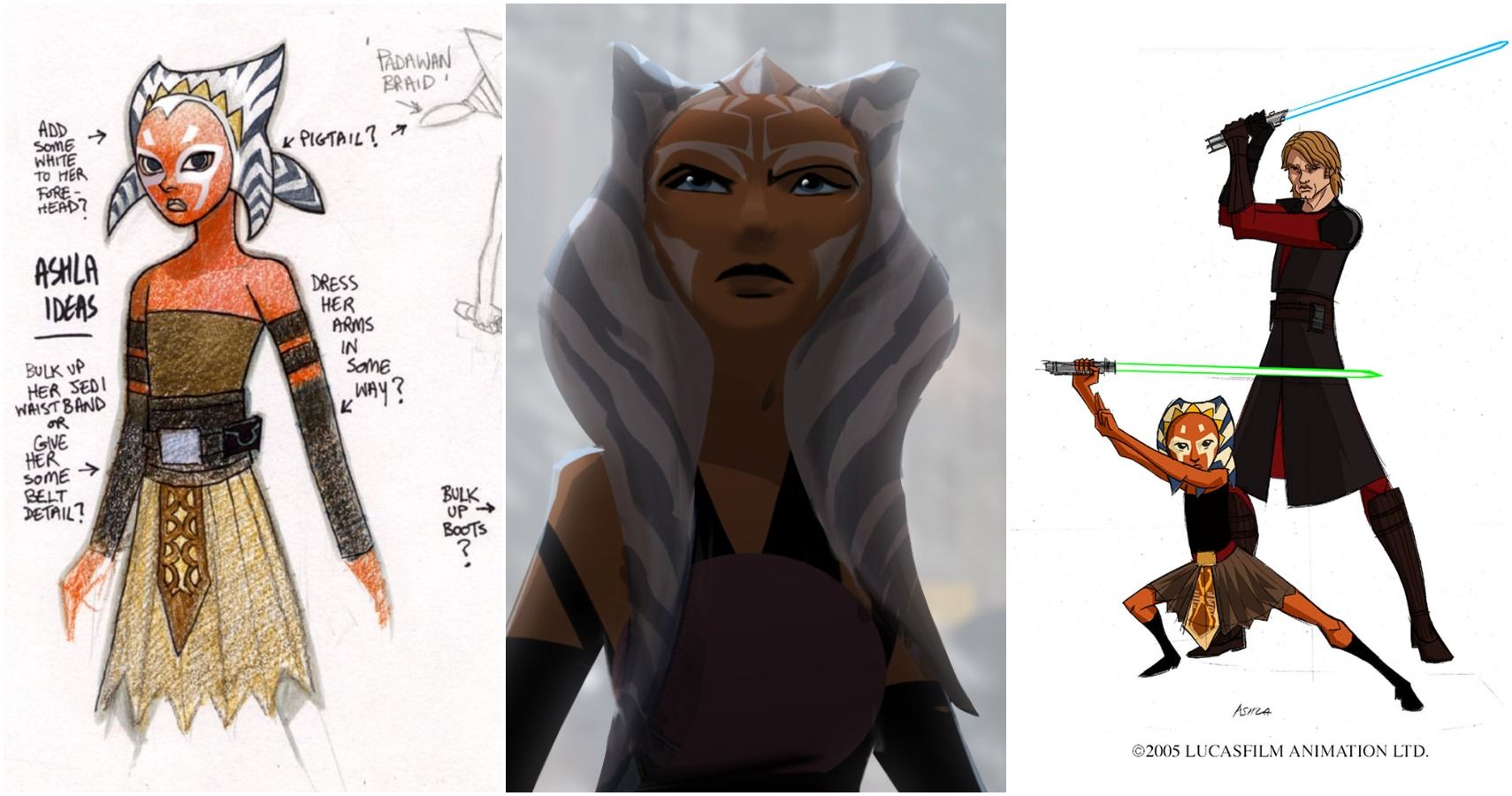 Star Wars 10 Pieces Of Ahsoka Tano Concept Art You Need To See