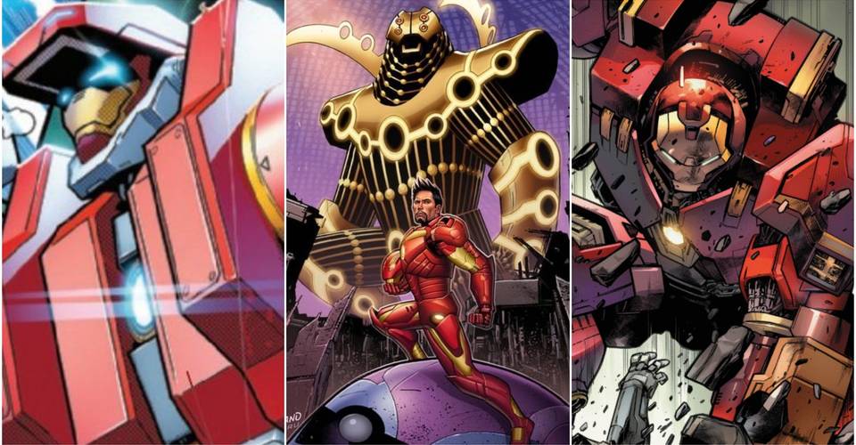 Iron Man The 15 Most Powerful Armors Of All Time Ranked Cbr - iron man battle simulator roblox best suits