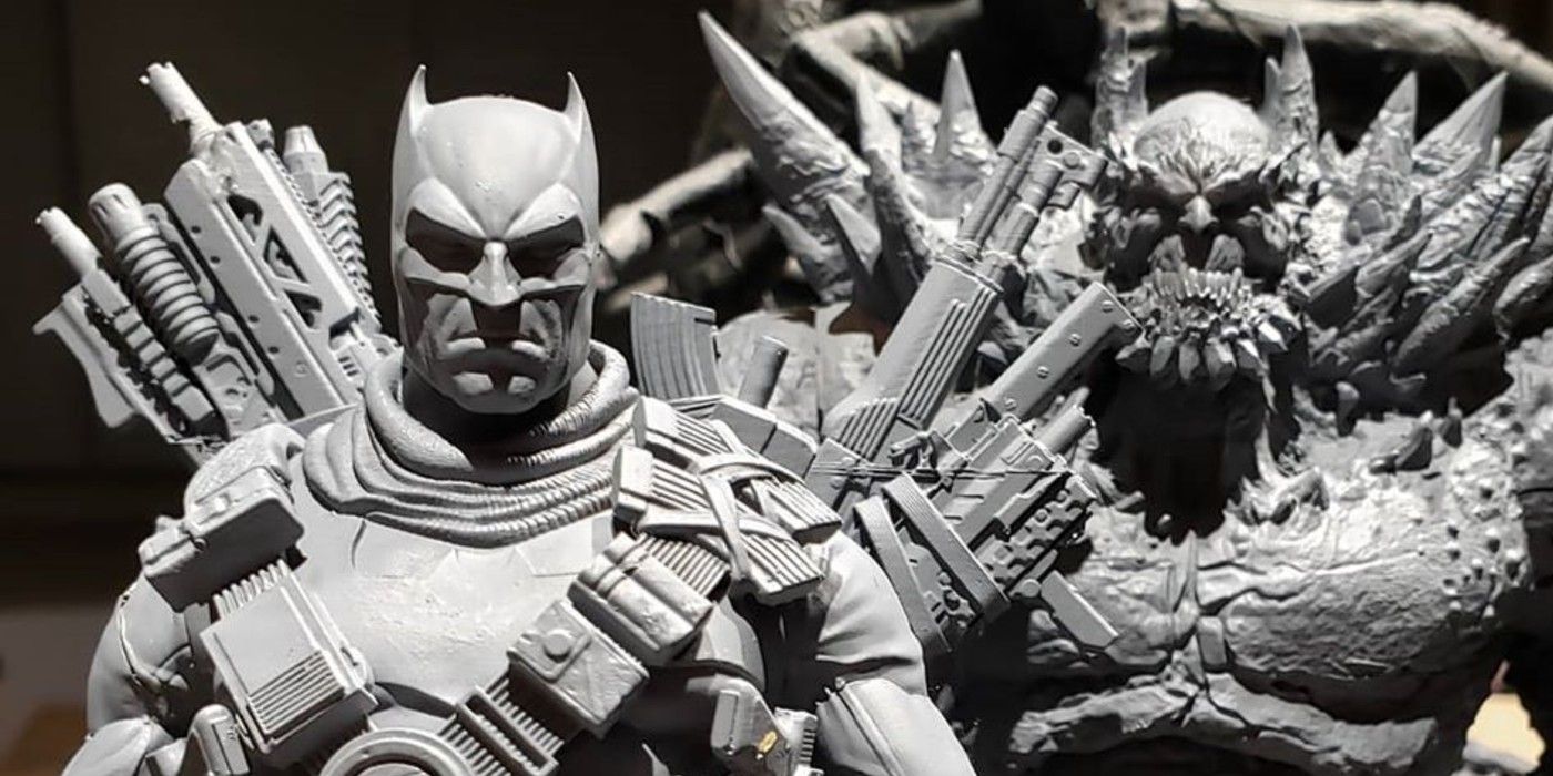 grim knight batman figure