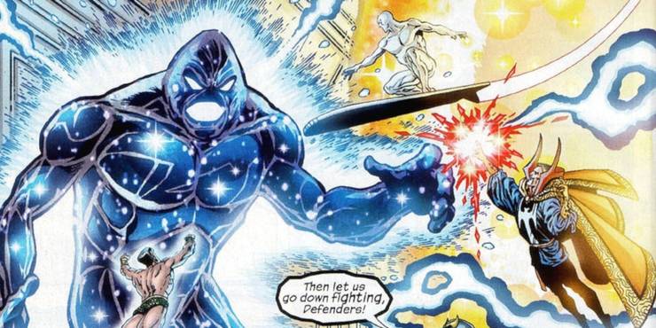Cosmic God With The Power Of The Universe Believes Doctor Doom Is A Bigger Threat Than Thanos 13 The Defenders vs member of the Celestial order.jpg?q=50&fit=crop&w=740&h=370&dpr=1