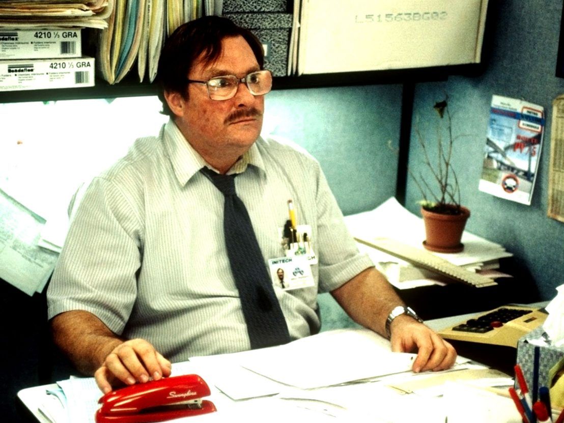 office space movie red stapler