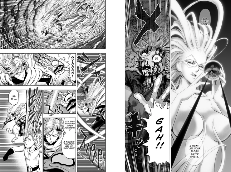 One Punch Man The Monster Association S Two Most Powerful Members Fuse