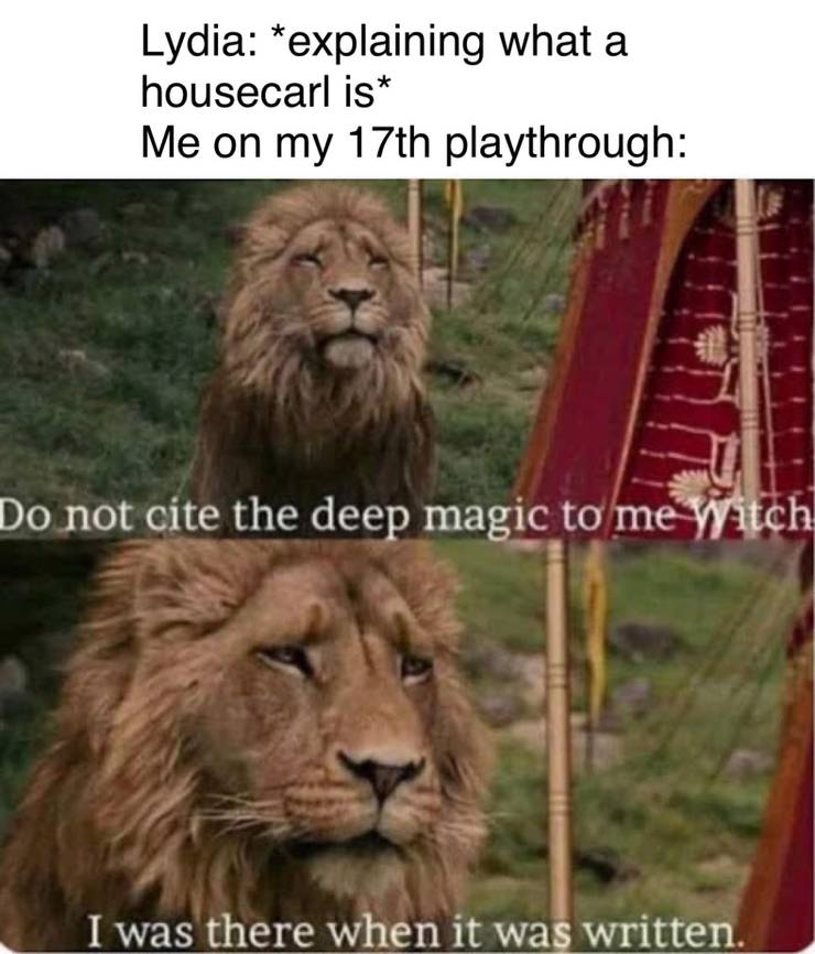 10 Hilarious Skyrim Memes Only True Dragonborn Will Understand