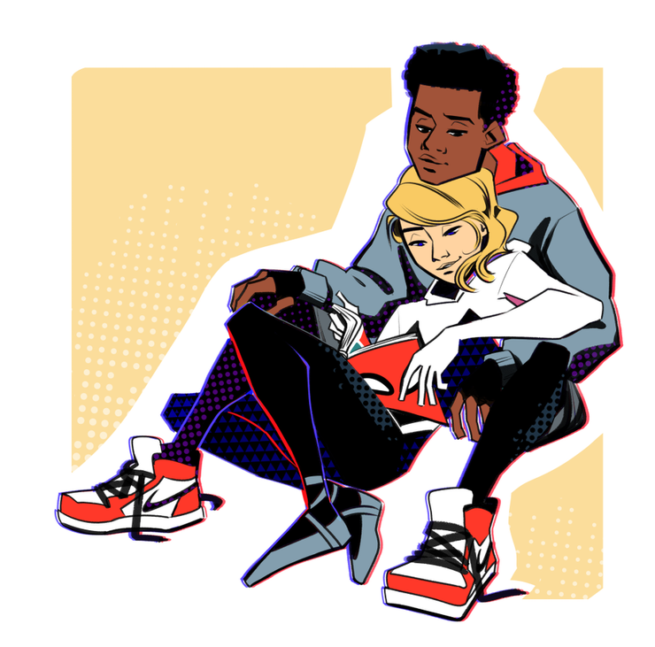 Spider Man 10 Spider Gwen Miles Morales Fan Art Pictures We Love