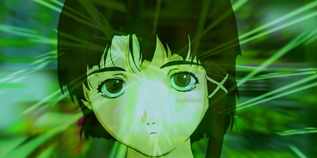 serial experiments lain op digital animaion