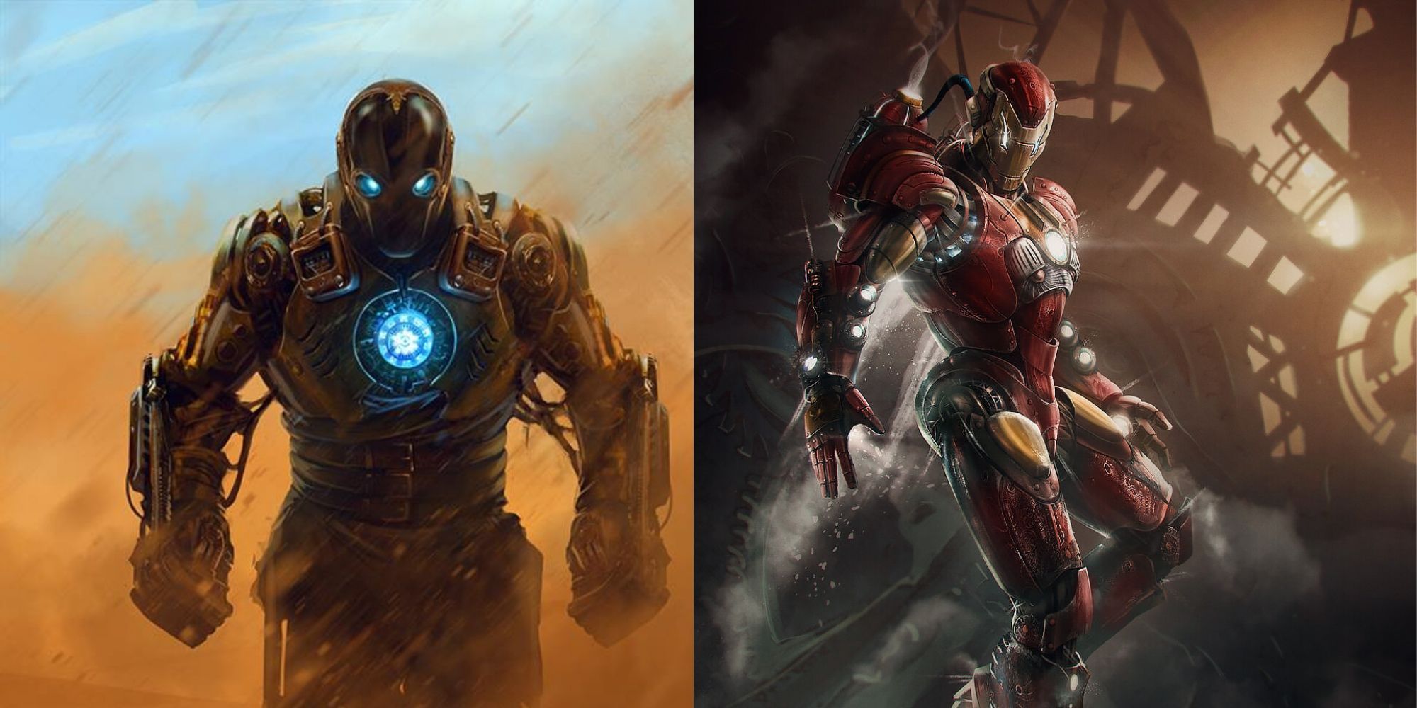 20 Incredible Pieces of Steampunk Iron Man Art   CBR