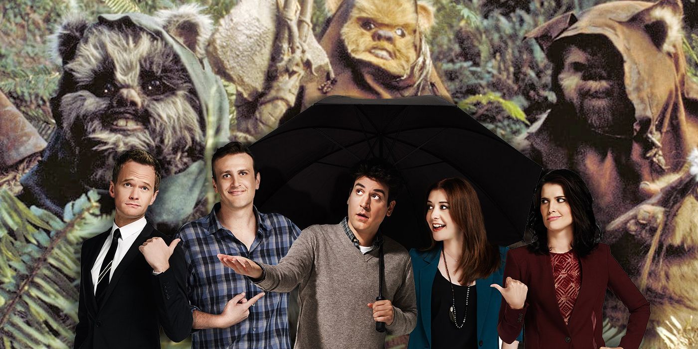How I Met Your Mother Star Wars How I Met Your Mother's Star Wars Theory, the Ewok Line, Explained