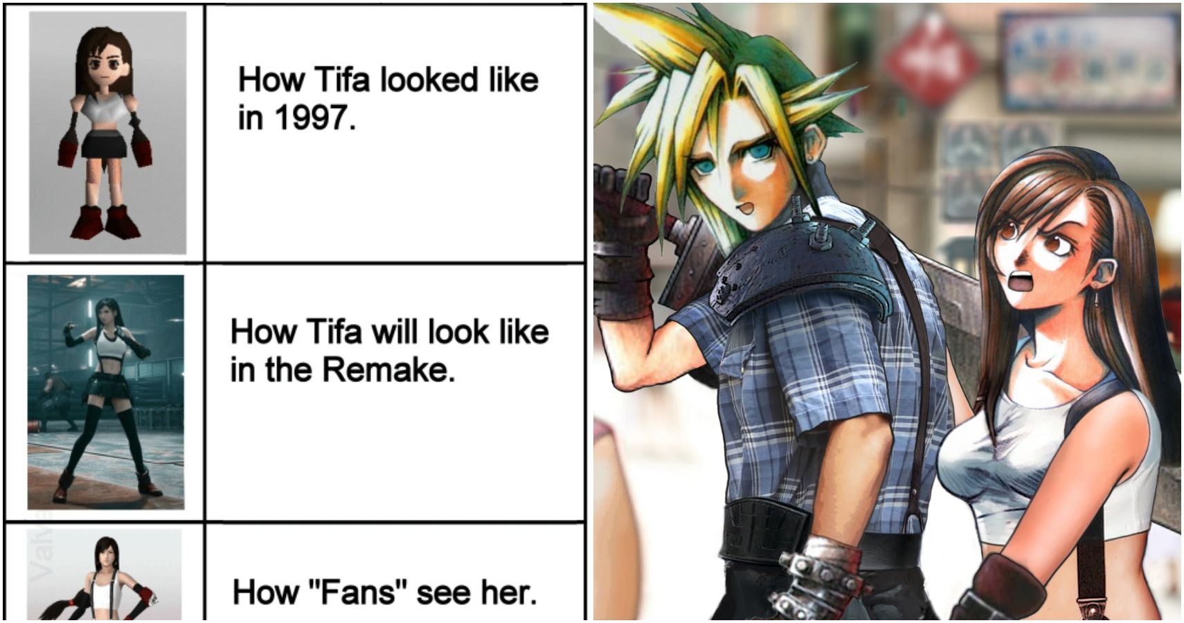 You Are Reading :Final Fantasy 7 10 Tifa Lockhart Memes That Are Too Hilari...