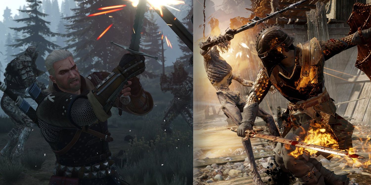 dragon age vs the witcher