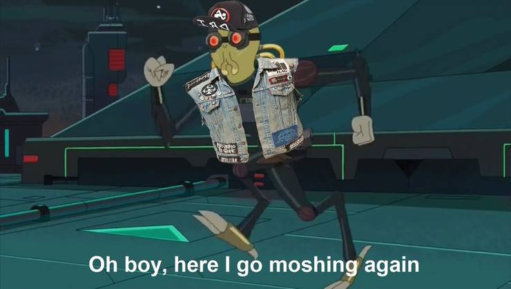 Here I Go Again 10 Hilarious Krombopulos Michael Rick Morty Memes Here I Go Again 10 Hilarious Krombopulos Michael Rick Morty Memes
