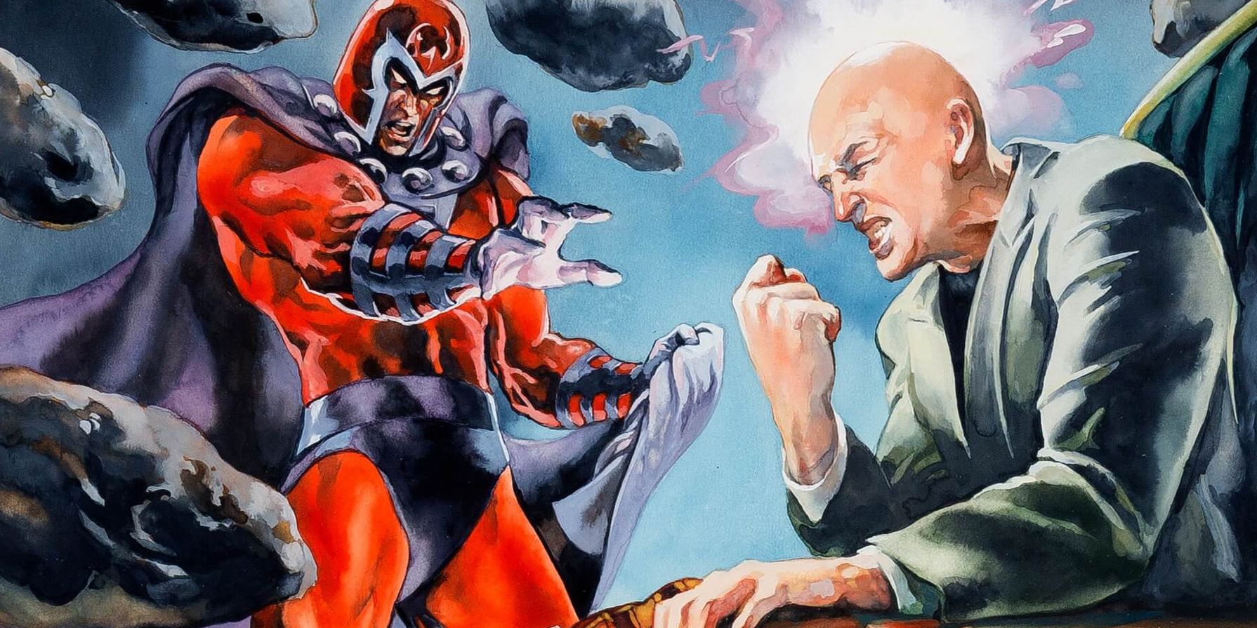 Marvel Magneto Professor X Psychic War