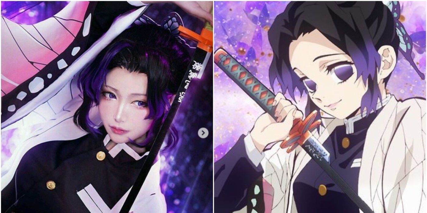 Demon Slayer Kimetsu No Yaiba 10 Amazing Shinobu Cosplays That Look Just Like The Anime