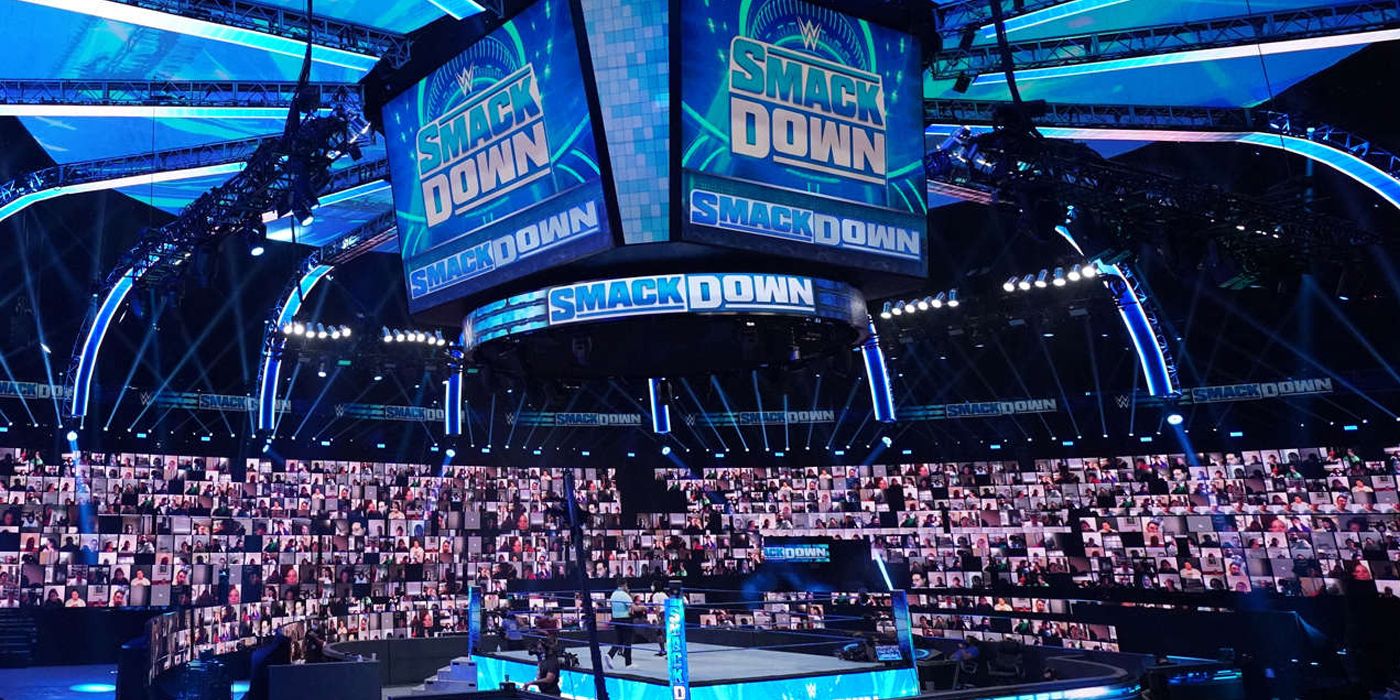 Photos of WWE's New ThunderDome Surface CBR