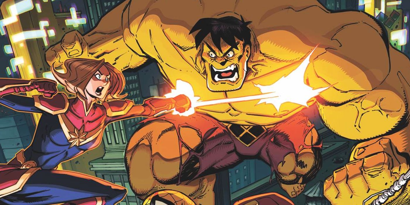 Avengers How the Yellow Hulk Was REALLY Created CBR