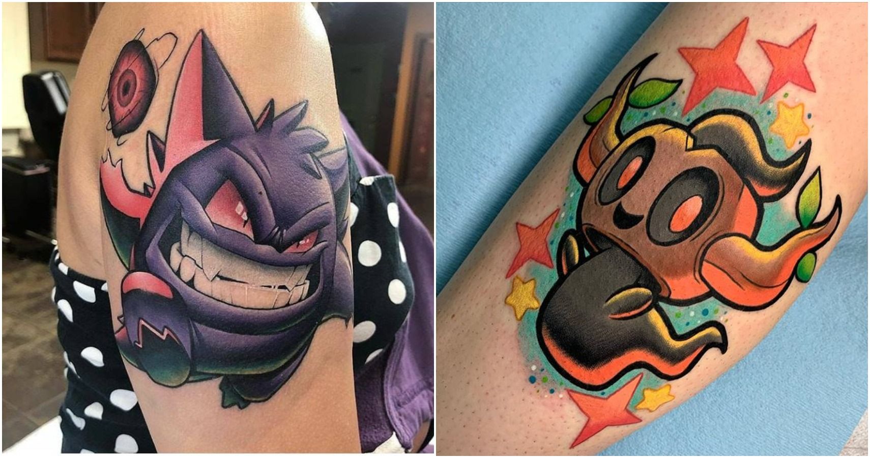 10 Ghost Type Pokemon Tattoos For Dedicated Trainers Cbr