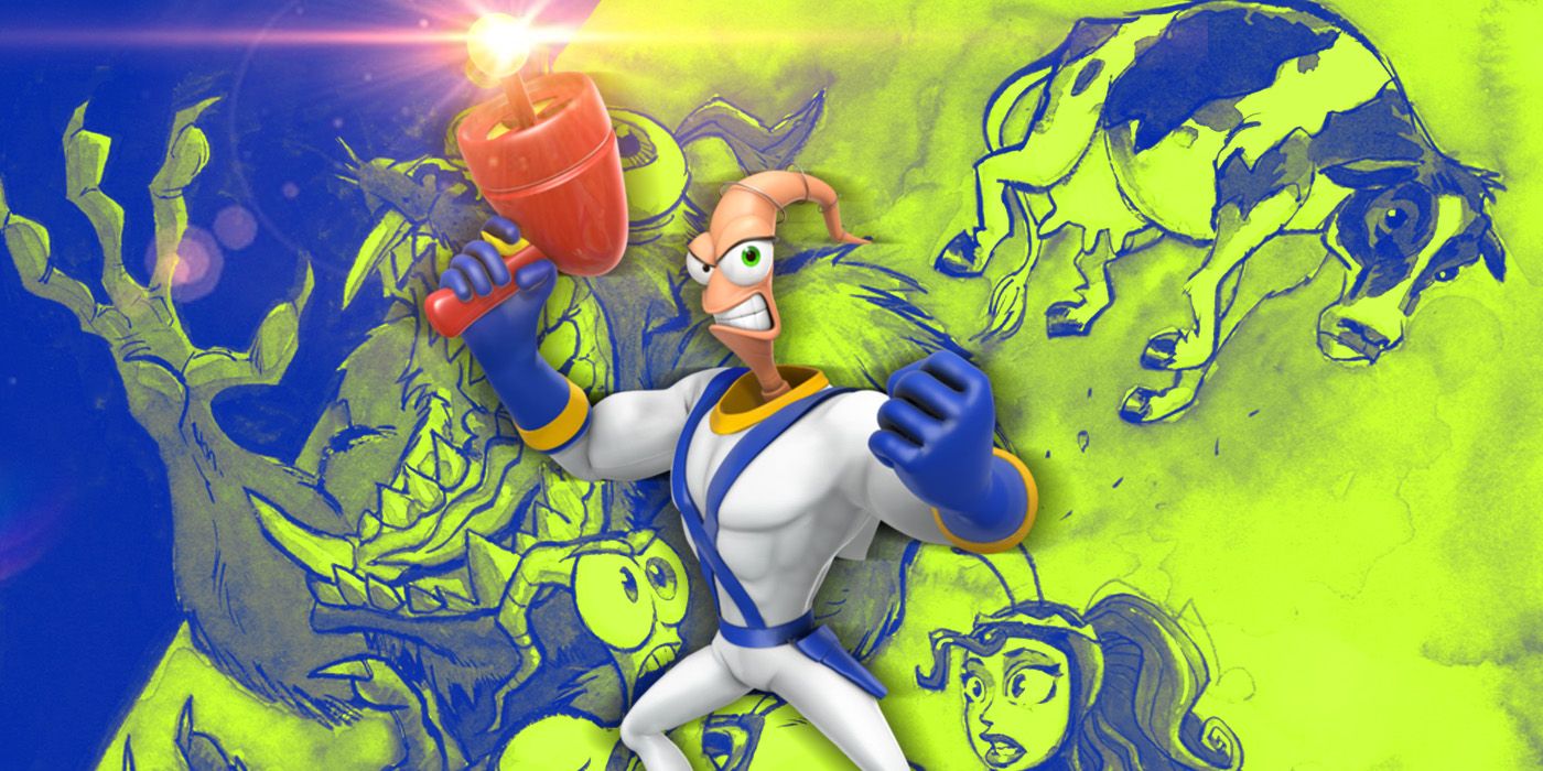 A New Earthworm Jim Game Is In Development For The Intellivision Amico