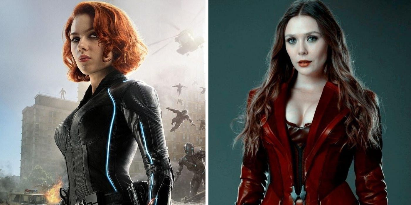400. Black Widow & Scarlet/Wanda. 