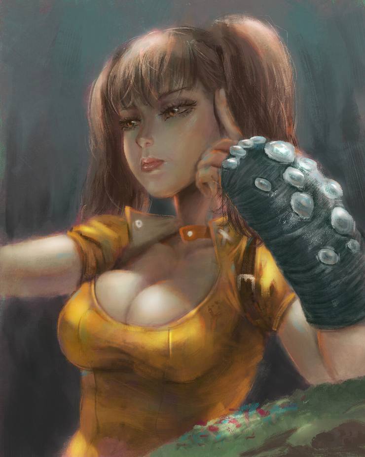 Seven Deadly Sins These Pieces Of Diane Fan Art Are Awesome