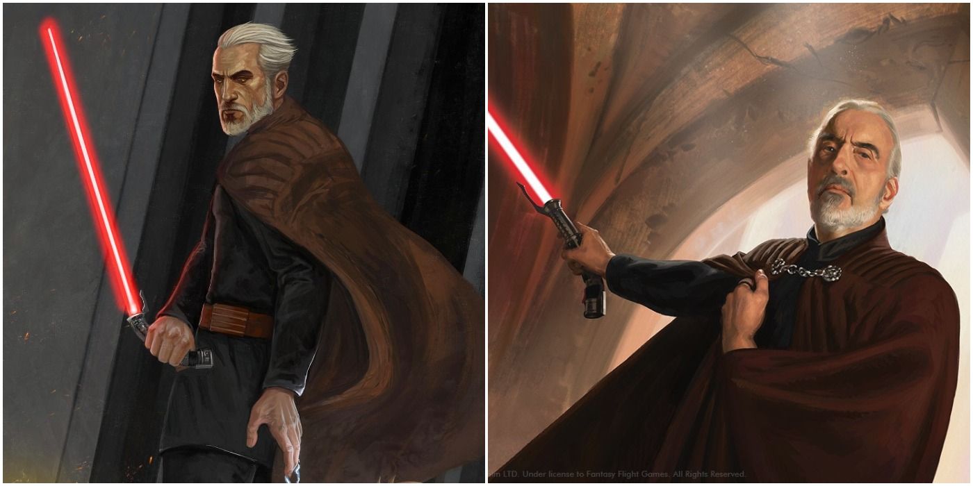 Star Wars: 10 Pieces Of Count Dooku Fan Art That Are Royally Awesome