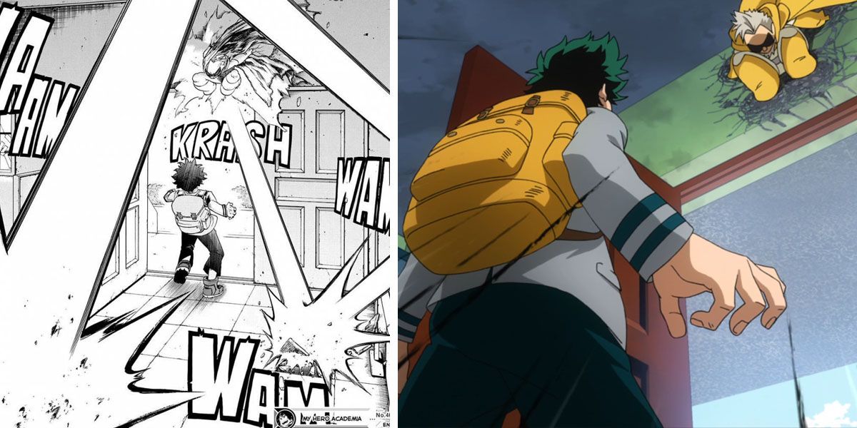My Hero Academia 10 Manga Panels That Look Better Than The Anime