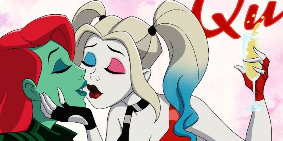Hbo Max Celebrates Harley Quinn Season 3 With A Romantic Harley Ivy Image