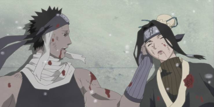 haku zabuza final moments naruto